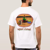 サンタの助手 Tシャツ (裏面)