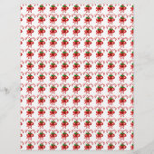 サンタの北極トナカイへの手紙 (裏面)