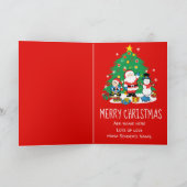 サンタの友達 シーズンカード (内部)