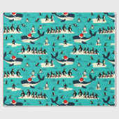 サンタの友達 ラッピングペーパー (フラット)