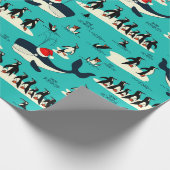 サンタの友達 ラッピングペーパー (角)