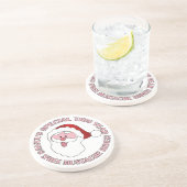 サンタの口ひげライドがコースター コースター (側面)