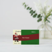 サンタの名刺を借りる 名刺 (スタンド正面)