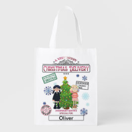 サンタの喜びの袋 エコバッグ
