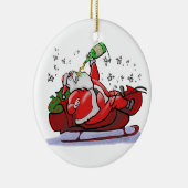 サンタの壊れ目 セラミックオーナメント (右)