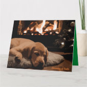 サンタの夢 カード (正面)