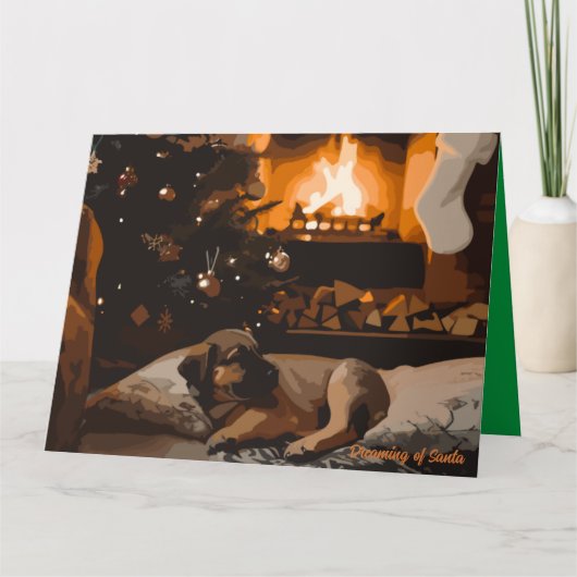 サンタの夢 カード (正面)