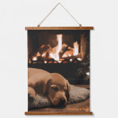 サンタの夢 吊り下げ型タペストリー (正面)