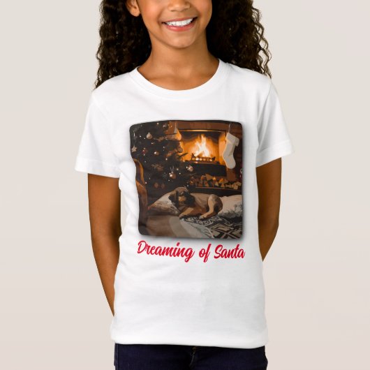 サンタの夢 Tシャツ (正面)