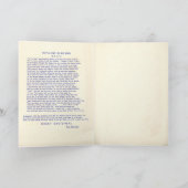 サンタの大きい本 シーズンカード (内部)