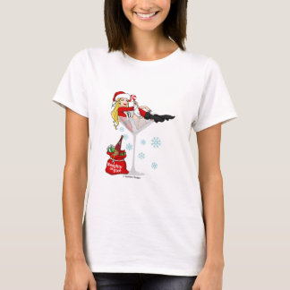 サンタの女の子マルティーニ Tシャツ