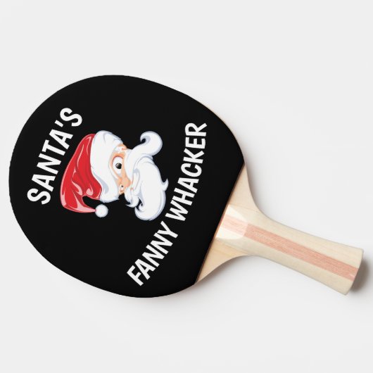サンタの妻のおばあさんのお母さん用パドル 卓球ラケット (横)
