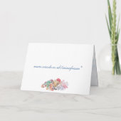 サンタの子ネコ、木は、ドイツのクリスマスを示します シーズンカード (裏面)