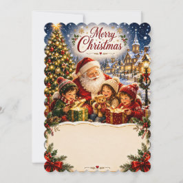 サンタの子供たち クリスマスカード