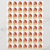 サンタの子供へのクリスマス個人レター (裏面)