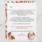 サンタの子供向け手紙、トナカイ飴 (正面/裏面)