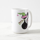 サンタの子猫のマグ コーヒーマグカップ (正面右)