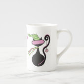 サンタの子猫の中国のコップ ボーンチャイナマグカップ (右)