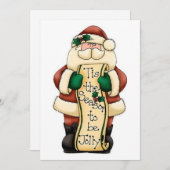 サンタの季節すてき シーズンカード (正面/裏面)