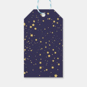 サンタの宇宙船クリスマス ギフトタグ (裏面)