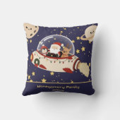 サンタの宇宙船 クリスマス クッション (裏面)