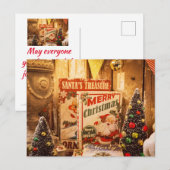 サンタの宝 ポストカード (正面/裏面)