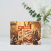 サンタの宝 ポストカード (スタンド正面)