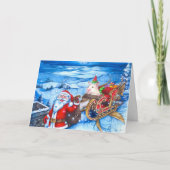 サンタの小さいハムスター シーズンカード (正面)