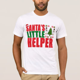 サンタの小さい助手のクリスマス。.png tシャツ