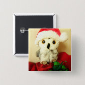 サンタの小さい助手 缶バッジ (正面&裏面)