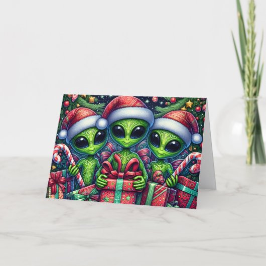 サンタの小さなエイリアンヘルパー クリスマス (正面)