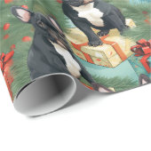 サンタの小さなフランスのクリスマス ラッピングペーパー (ロールコーナー)