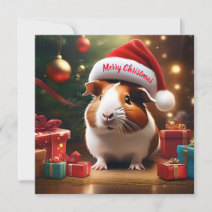 「サンタの小さなヘルパー：クリスマスモルモット」