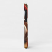 「サンタの小さなヘルパー：クリスマスモルモット」 Case-Mate iPhoneケース (裏面/左)