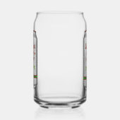 サンタの小さなヘルパー・ビール缶 ガラス缶 (左)