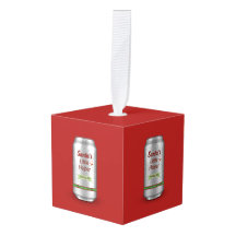 サンタの小さなヘルパー・ビール缶