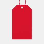 サンタの小さなヘルパー・ビール缶 ギフトタグ (裏面)