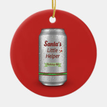 サンタの小さなヘルパー・ビール缶