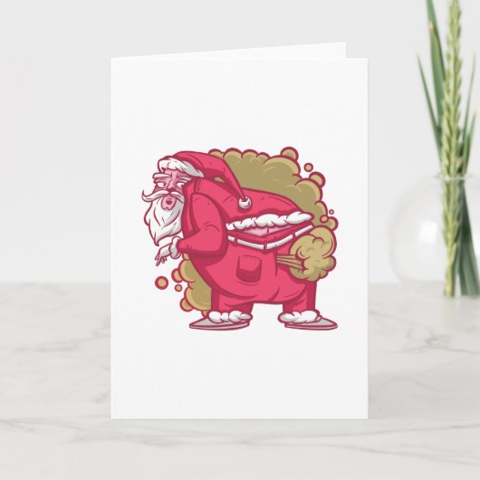 サンタの屁 カード (正面)