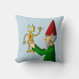 サンタの工房の振るロボット クッション