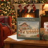 サンタの工房 クリスマスカード 