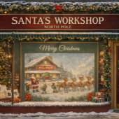 サンタの工房 クリスマスカード 