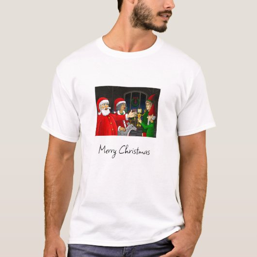 サンタの工房Tシャツ Tシャツ (正面)