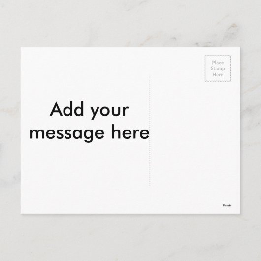 サンタの帽子を持つゴールデン・リトリーバーのスケッチ シーズンポストカード (裏面)