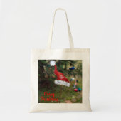 サンタの帽子トートバッグ トートバッグ (正面)