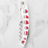 **サンタの帽子**クリスマスコルクスクリュー ソムリエナイフ (正面)