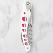 **サンタの帽子**クリスマスコルクスクリュー ソムリエナイフ (裏面)