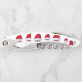 **サンタの帽子**クリスマスコルクスクリュー ソムリエナイフ (正面)