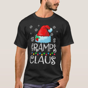 サンタの帽子 クリスマス パジャマ ファミリー マット Tシャツ