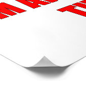 サンタの悪いリスト ポスター (角)